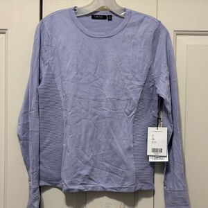 Carlisle Lavender Knit Long Sleeve Shirt